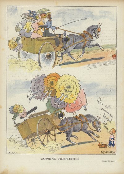 Illusztráció Le Rire alkotó: Henri Avelot