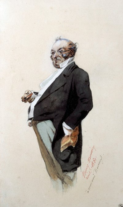 A szerző portréja a Monsieur Prud