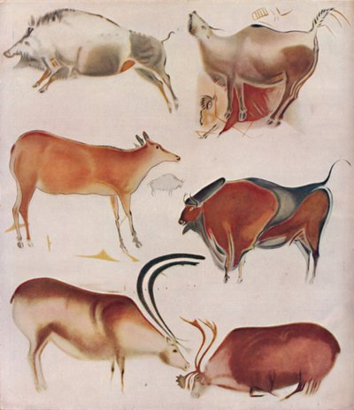 „A vadászművészek remekei a civilizáció hajnalán”, 1935 alkotó: Henri Breuil