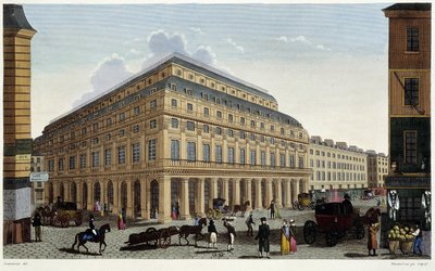 A Francia Színház. Courvoisier metszet alkotó: Henri Courvoisier-Voisin