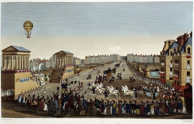 Őfelsége XVIII. Lajos bejárata Párizsba alkotó: Henri Courvoisier-Voisin