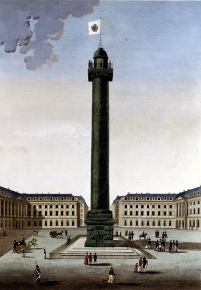 Place Vendôme – Courvoisier „" Kilátásai Párizsra" című részben alkotó: Henri Courvoisier-Voisin