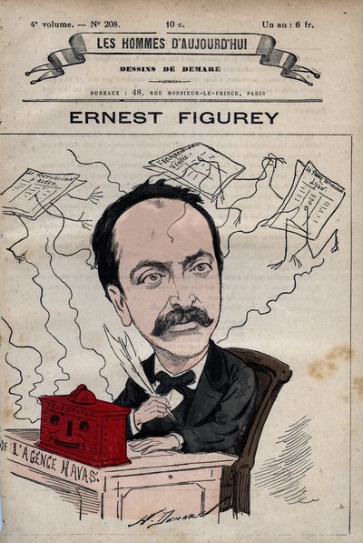 Ernest Figurey (1836-1903) rajzfilmje a „Les Hommes d