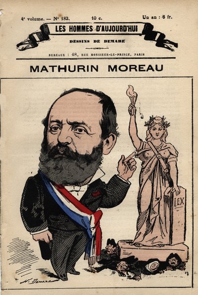 Mathurin Moreau (1822-1912) rajzfilmje a Les Hommes d