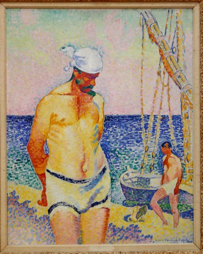 Lesteur, 1908 alkotó: Henri Edmond Cross