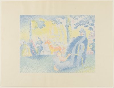 A Champs Elysees alkotó: Henri Edmond Cross