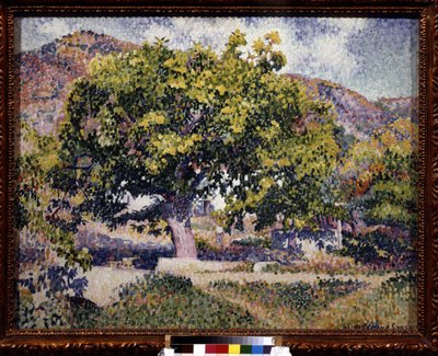 A házam közelében alkotó: Henri Edmond Cross