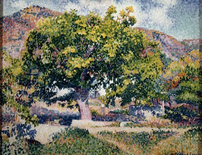 A házam mellett, 1906. alkotó: Henri Edmond Cross
