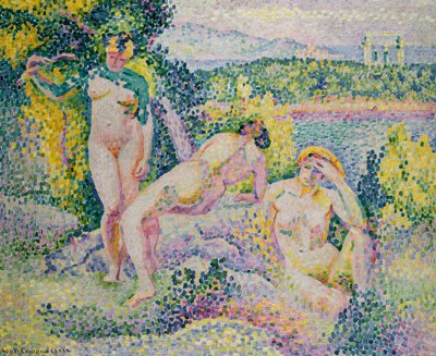 Nimfák, 1906 alkotó: Henri Edmond Cross