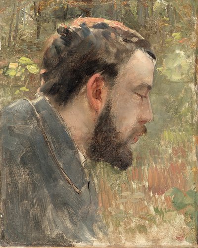 Seurat portréja (olaj, vászon) alkotó: Henri Edmond Cross
