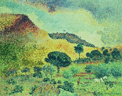 A Maures-hegység, 1906-07 alkotó: Henri Edmond Cross