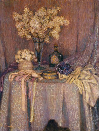 The Table, Purple Harmony; La Table, Harmonie Mauve alkotó: Henri Eugene Augustin Le Sidaner