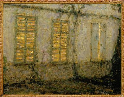 A zárt redőnyök (festmény vászonra) alkotó: Henri Eugene Augustin Le Sidaner