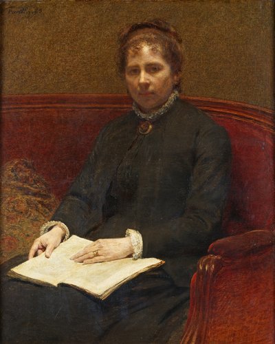 A művész felesége alkotó: Henri Fantin-Latour