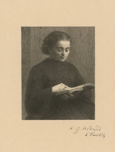 Olvasó nő alkotó: Henri Fantin-Latour