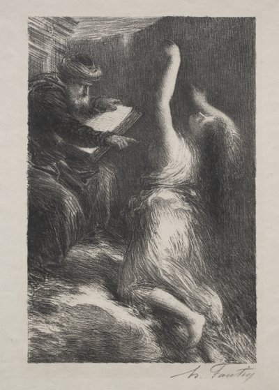 Parsifal, II. felvonás: Kundry felidézése alkotó: Henri Fantin-Latour