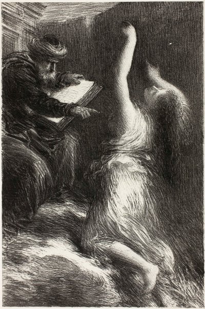 Parsifal, II. felvonás: Kundry felidézése alkotó: Henri Fantin-Latour