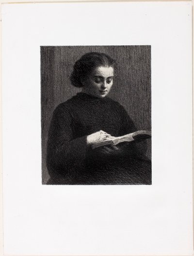 Olvasás alkotó: Henri Fantin-Latour