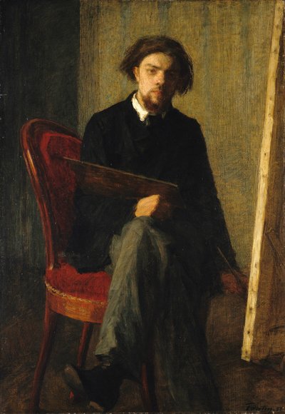 Önarckép alkotó: Henri Fantin-Latour