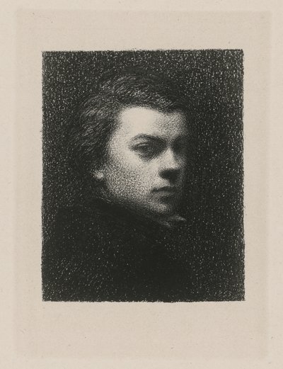 Önarckép 17 évesen alkotó: Henri Fantin-Latour