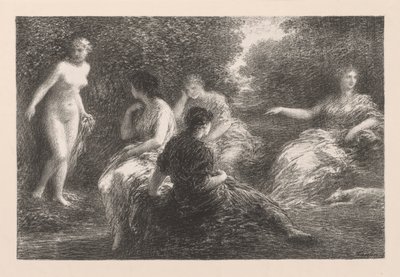 A fürdőzők alkotó: Henri Fantin-Latour