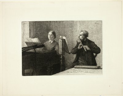 Schumann darabja alkotó: Ignace Henri Jean Fantin Latour