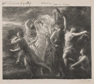 Ballet du Troyons alkotó: Ignace Henri Jean Fantin Latour
