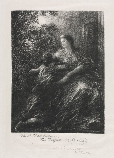 A trójaiak duettje alkotó: Ignace Henri Jean Fantin Latour