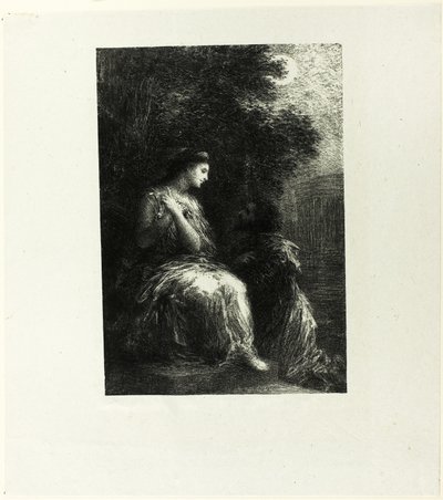 A trójaiak duettje, hetedik lemez alkotó: Ignace Henri Jean Fantin Latour