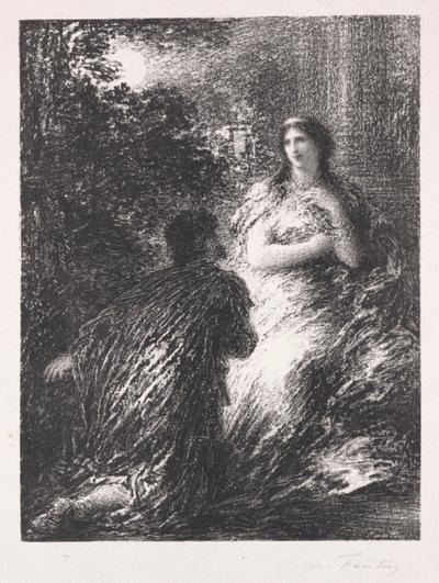A trójaiak duója alkotó: Ignace Henri Jean Fantin Latour