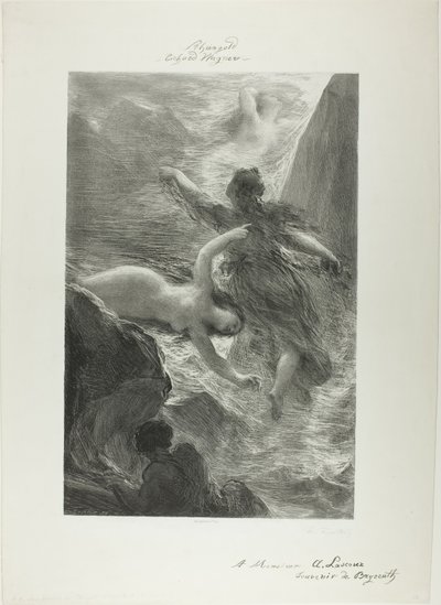A Rajna arany első jelenete alkotó: Ignace Henri Jean Fantin Latour
