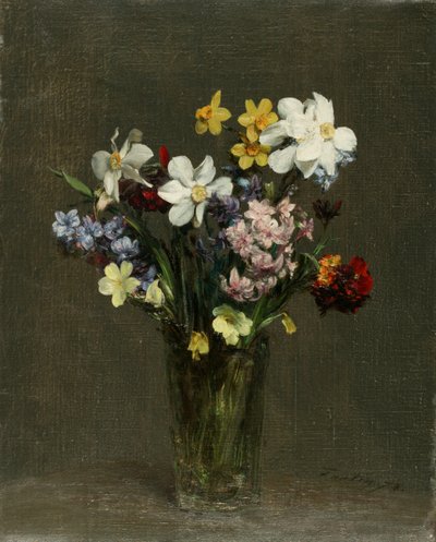 Virágok Vázában alkotó: Henri Fantin-Latour