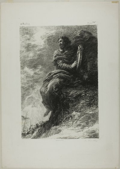 Harold: A hegyekben alkotó: Ignace Henri Jean Fantin Latour