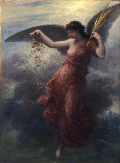 "Halhatatlanság", 1889 alkotó: Ignace Henri Jean Fantin Latour