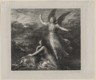 Paradicsom és Peri alkotó: Ignace Henri Jean Fantin Latour