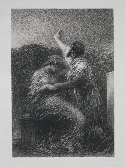 A mágus Baltajar és Fatime alkotó: Ignace Henri Jean Fantin Latour