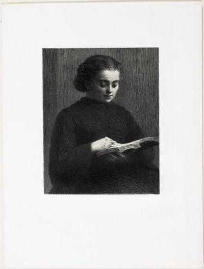 Olvasás alkotó: Ignace Henri Jean Fantin Latour