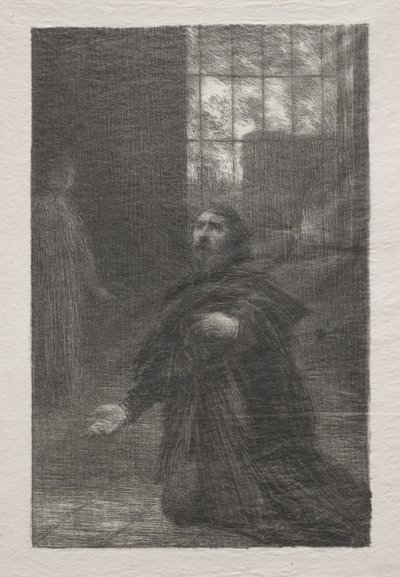 Rienzi, V. felvonás: Rienzi imája alkotó: Ignace Henri Jean Fantin Latour
