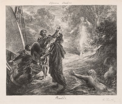 Rinaldo alkotó: Ignace Henri Jean Fantin Latour