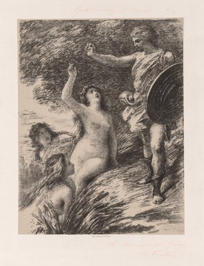 Siegfried és a Rajna lányai alkotó: Ignace Henri Jean Fantin Latour