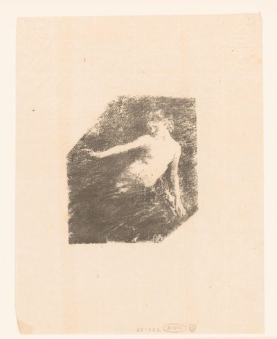 Tanulmány egy meztelen nőről alkotó: Ignace Henri Jean Fantin Latour