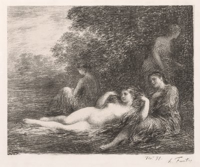 A fürdőzők alkotó: Ignace Henri Jean Fantin Latour