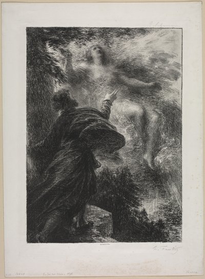 Az Alpok tündére, 1885. alkotó: Ignace Henri Jean Fantin Latour