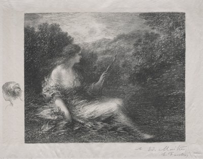 A vadásznő alkotó: Ignace Henri Jean Fantin Latour
