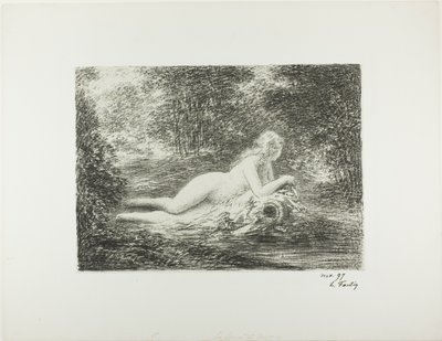 Tavasz az erdőben alkotó: Ignace Henri Jean Fantin Latour