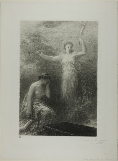 Victor Hugónak alkotó: Ignace Henri Jean Fantin Latour