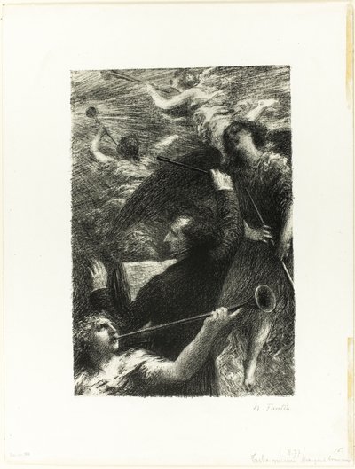 A trombita éles hangja alkotó: Ignace Henri Jean Fantin Latour