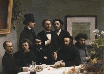 Az asztal egyik sarka alkotó: Henri Fantin-Latour