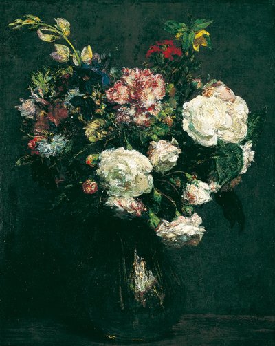 Virágok vázája alkotó: Henri Fantin-Latour