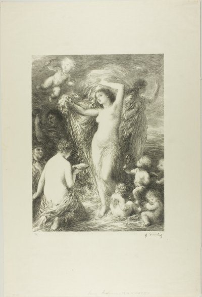 Felbukkanó Vénusz alkotó: Ignace Henri Jean Fantin Latour
